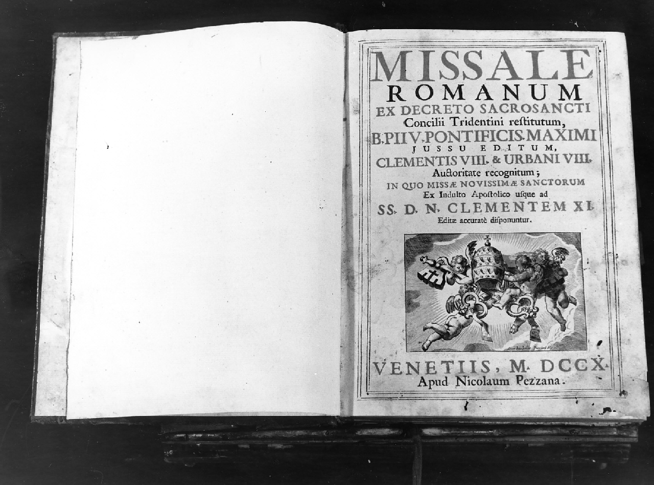 messale cantato di Pezzana Nicola (sec. XVIII)
