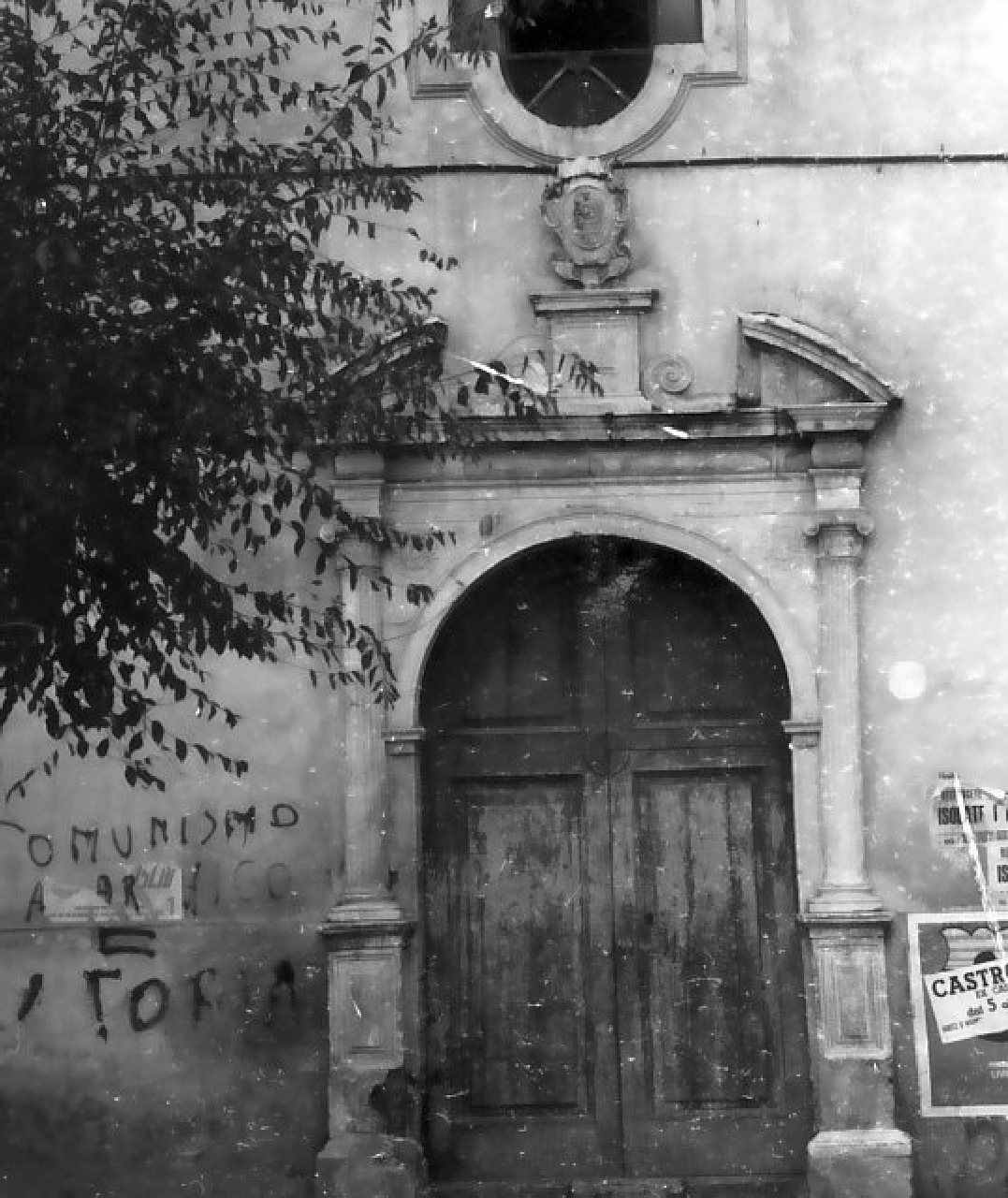 portale - ad arco - bottega calabrese (fine sec. XVIII)