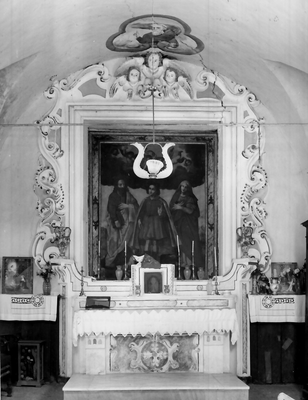 mostra d'altare - bottega calabrese (sec. XVIII)