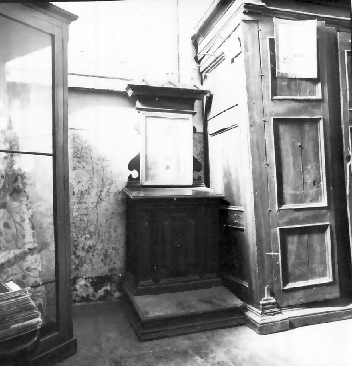 inginocchiatoio - bottega calabrese (sec. XVIII)