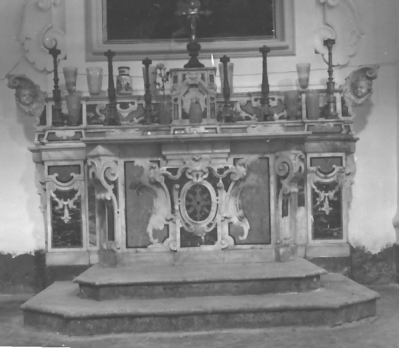 altare, serie - bottega calabrese (seconda metà sec. XVIII)