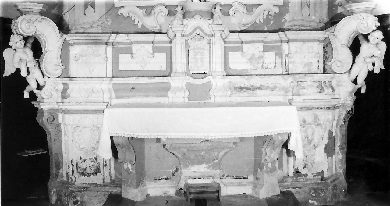 altare maggiore - bottega calabrese (sec. XVIII)