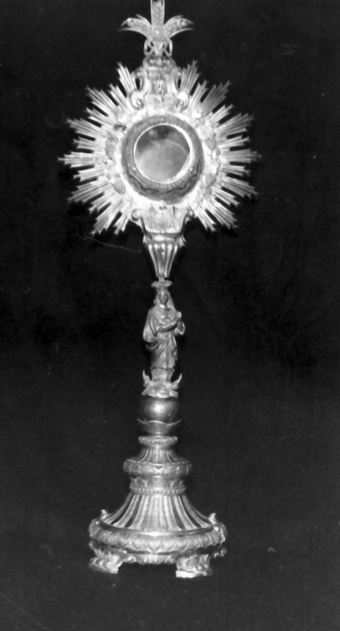 ostensorio - bottega napoletana (sec. XIX)