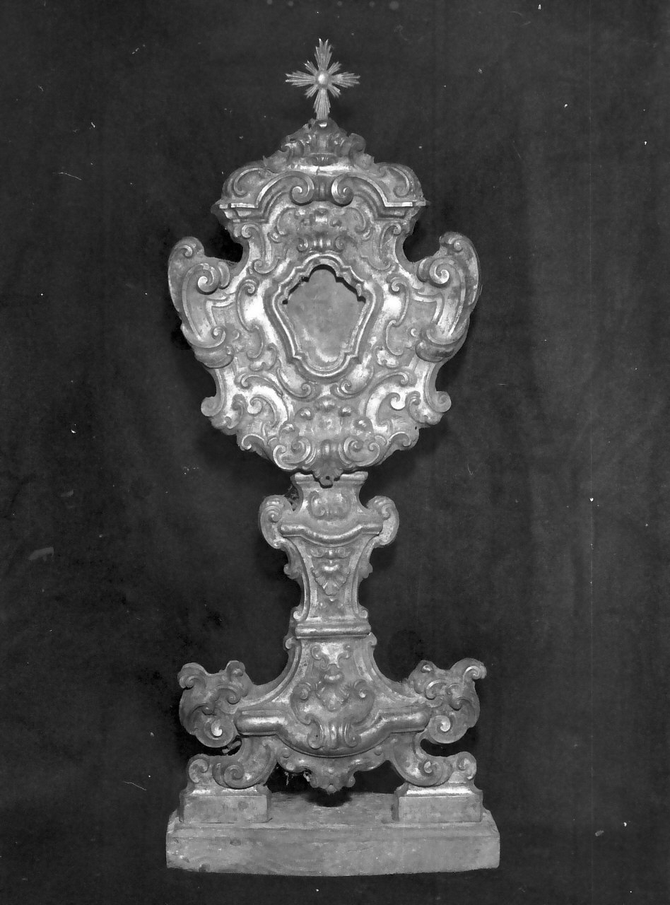 reliquiario-ostensorio - bottega napoletana (sec. XVIII)