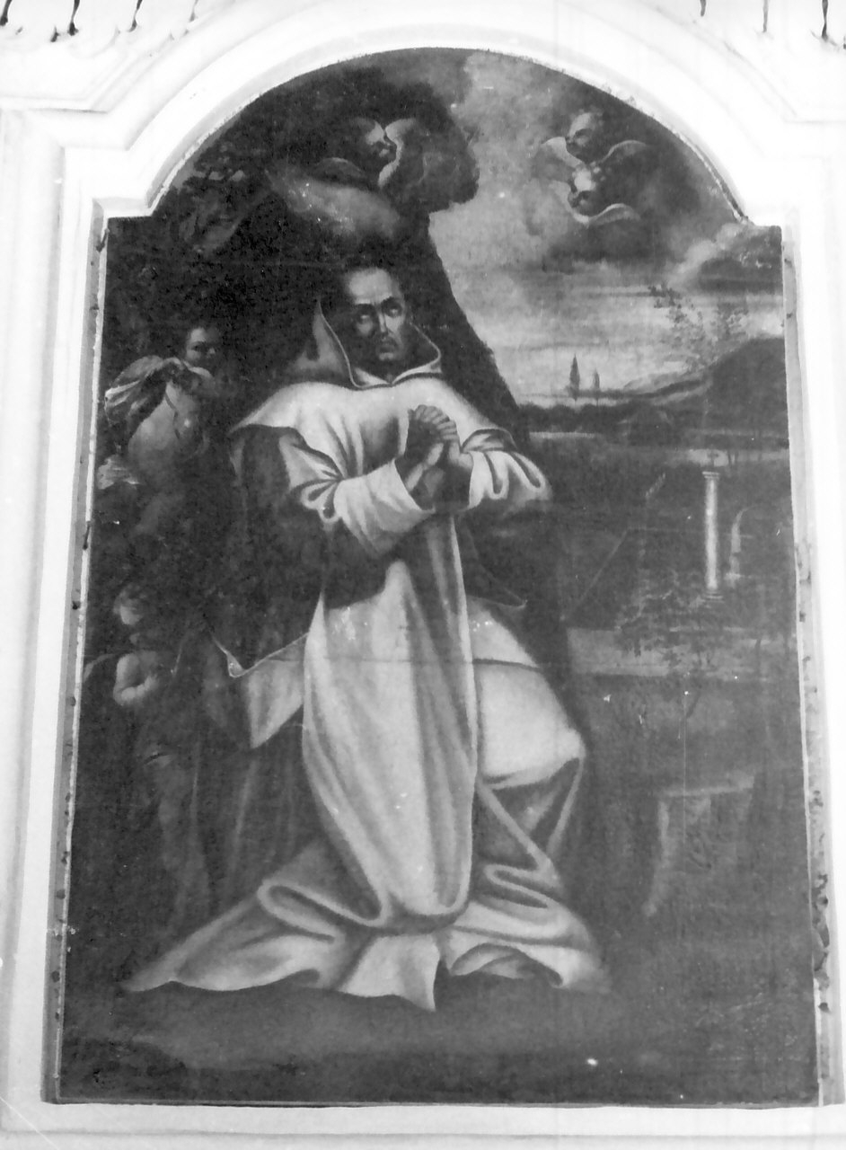 San Bruno in preghiera (dipinto) - ambito Italia meridionale (sec. XVIII)