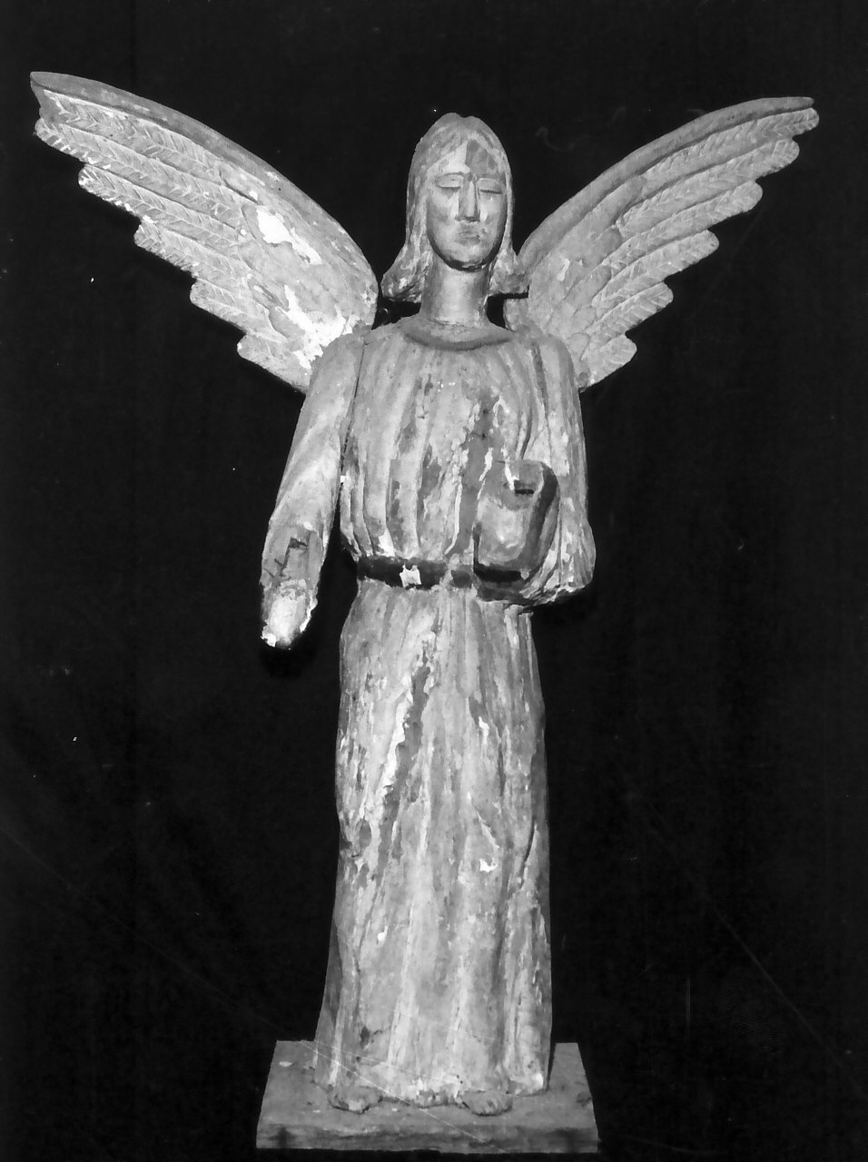 angelo (statua) - ambito Italia meridionale (fine sec. XIX)