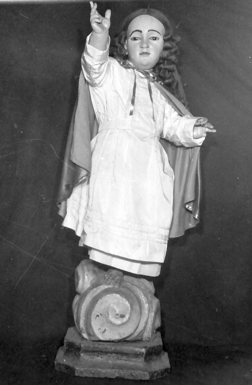 Gesù Bambino (statua, opera isolata) - bottega Italia meridionale (sec. XVIII)