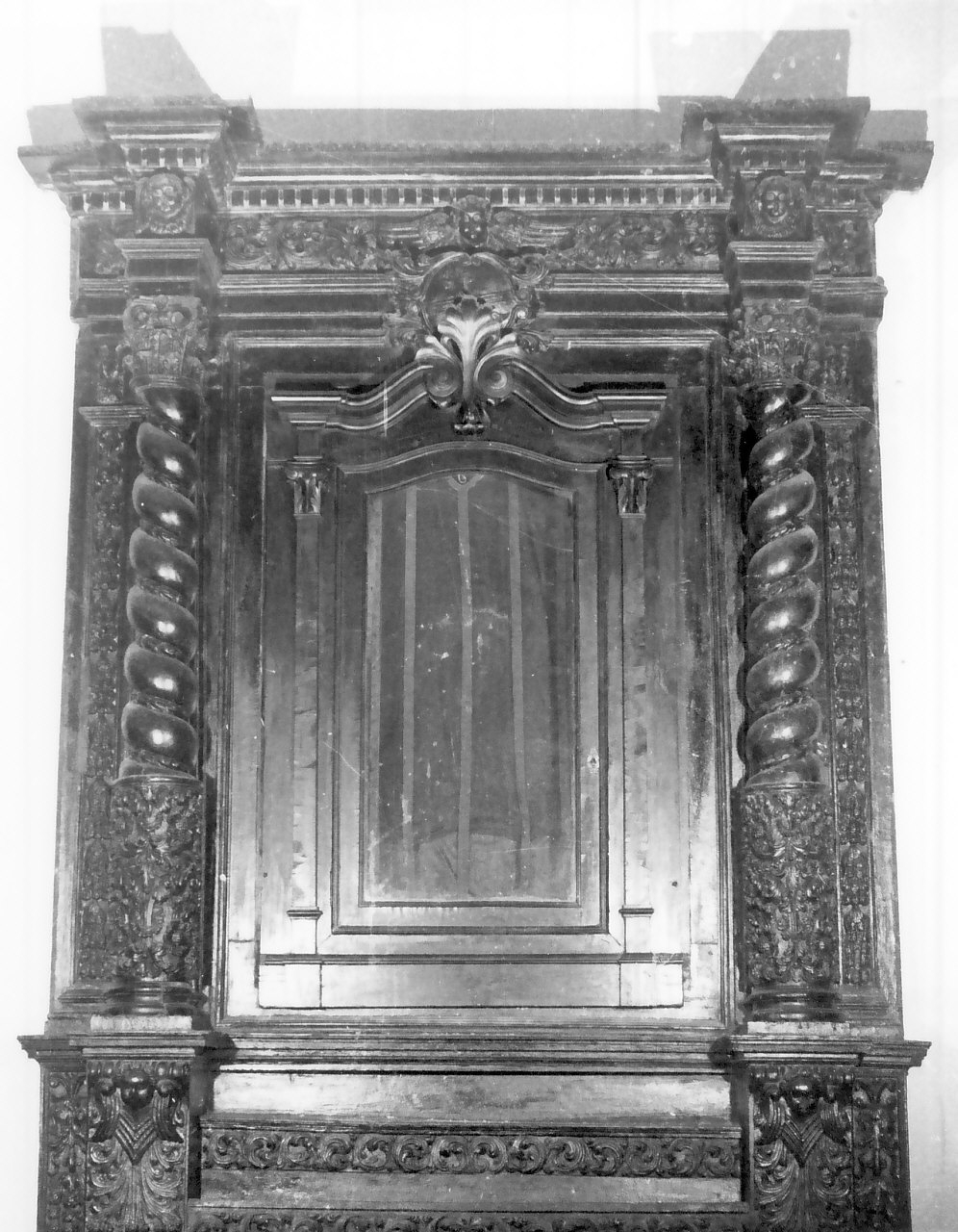 mostra d'altare, opera isolata - bottega calabrese (sec. XVIII)