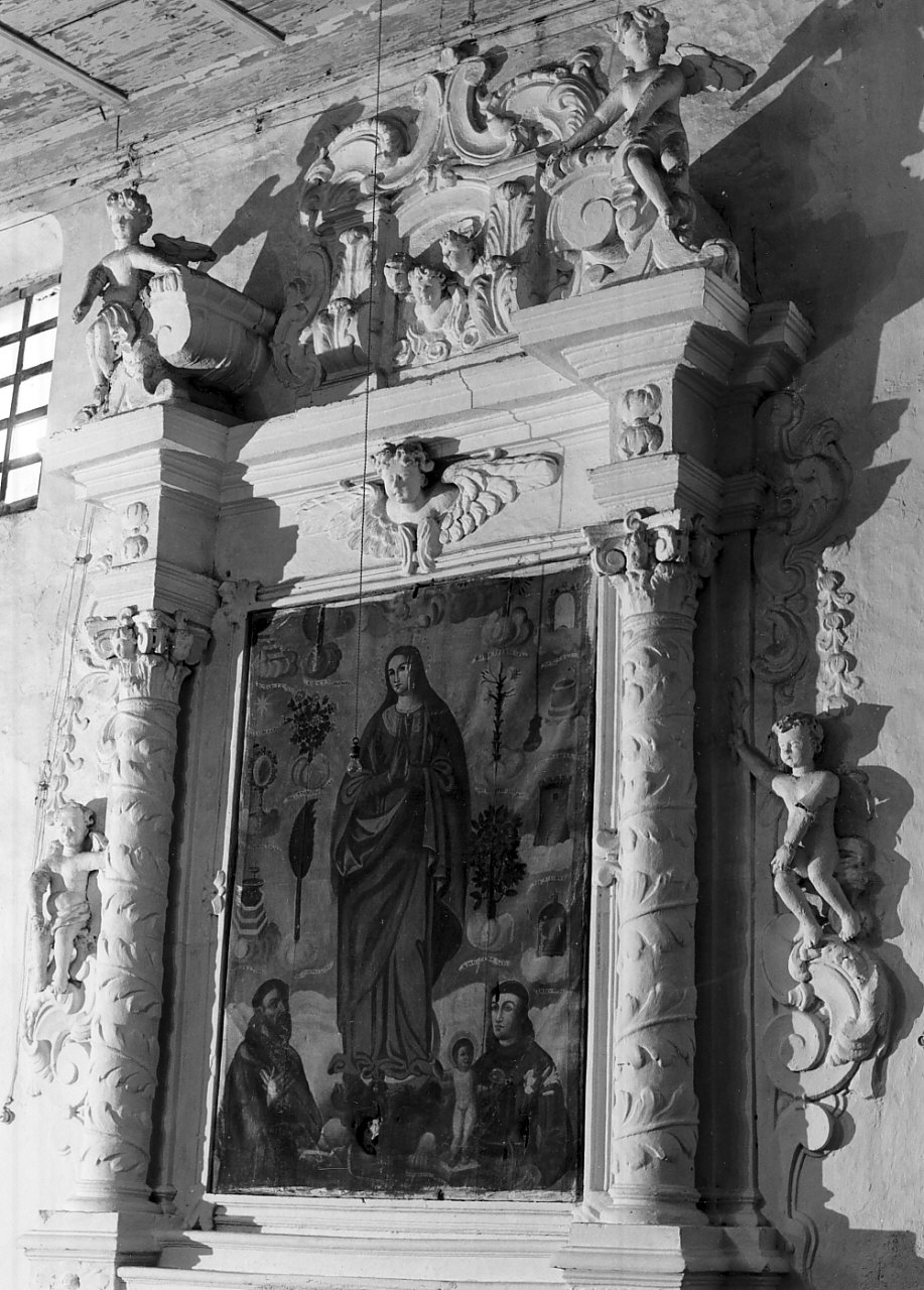 altare - bottega calabrese (metà sec. XVIII)