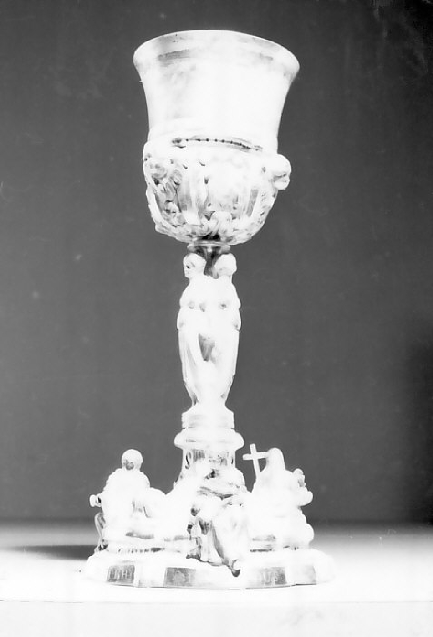 calice - bottega napoletana (sec. XIX)