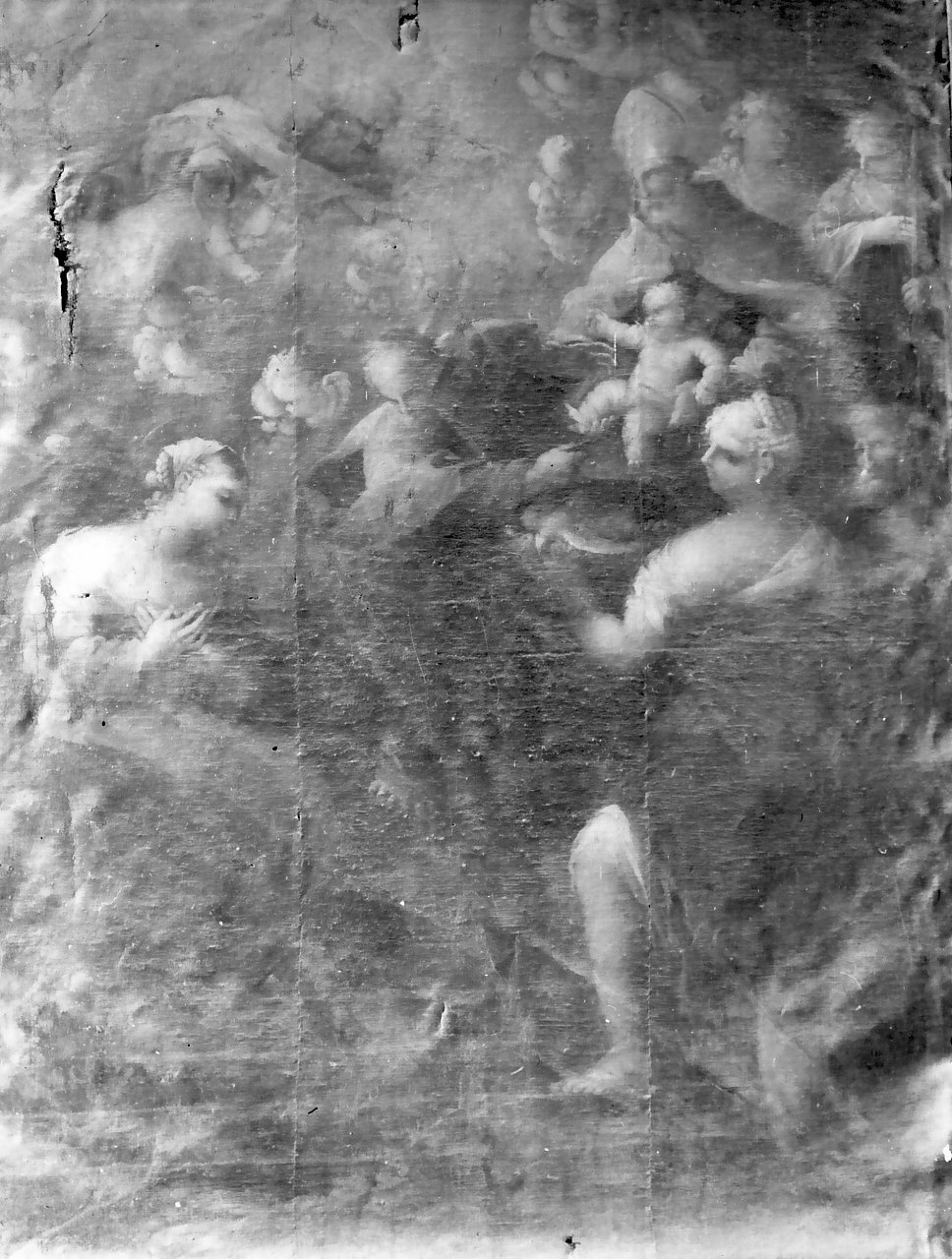 circoncisione di Gesù Bambino (dipinto) di Lama Giovan Battista (attribuito) (prima metà sec. XVIII)