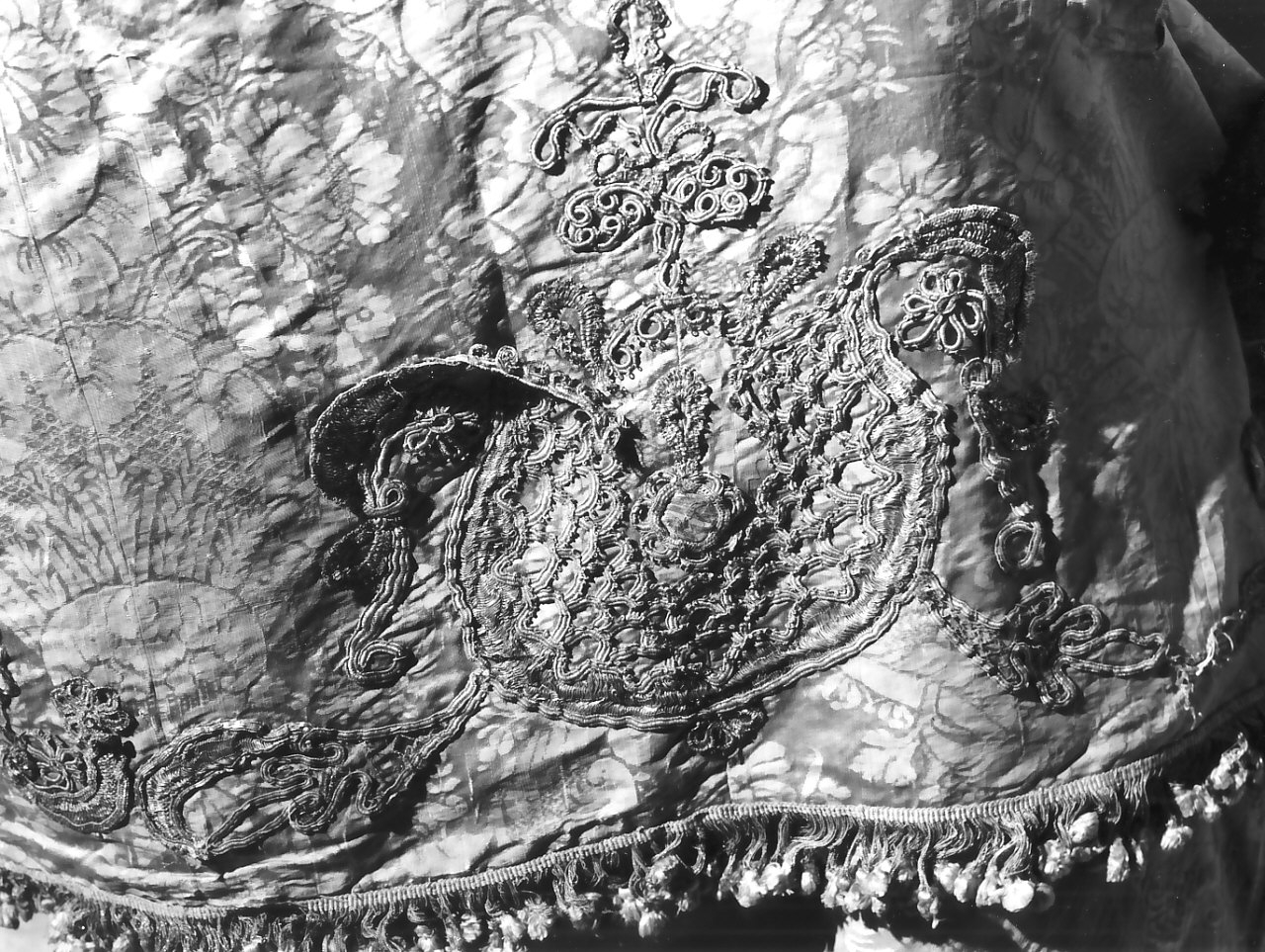 baldacchino processionale - manifattura napoletana (sec. XVIII)