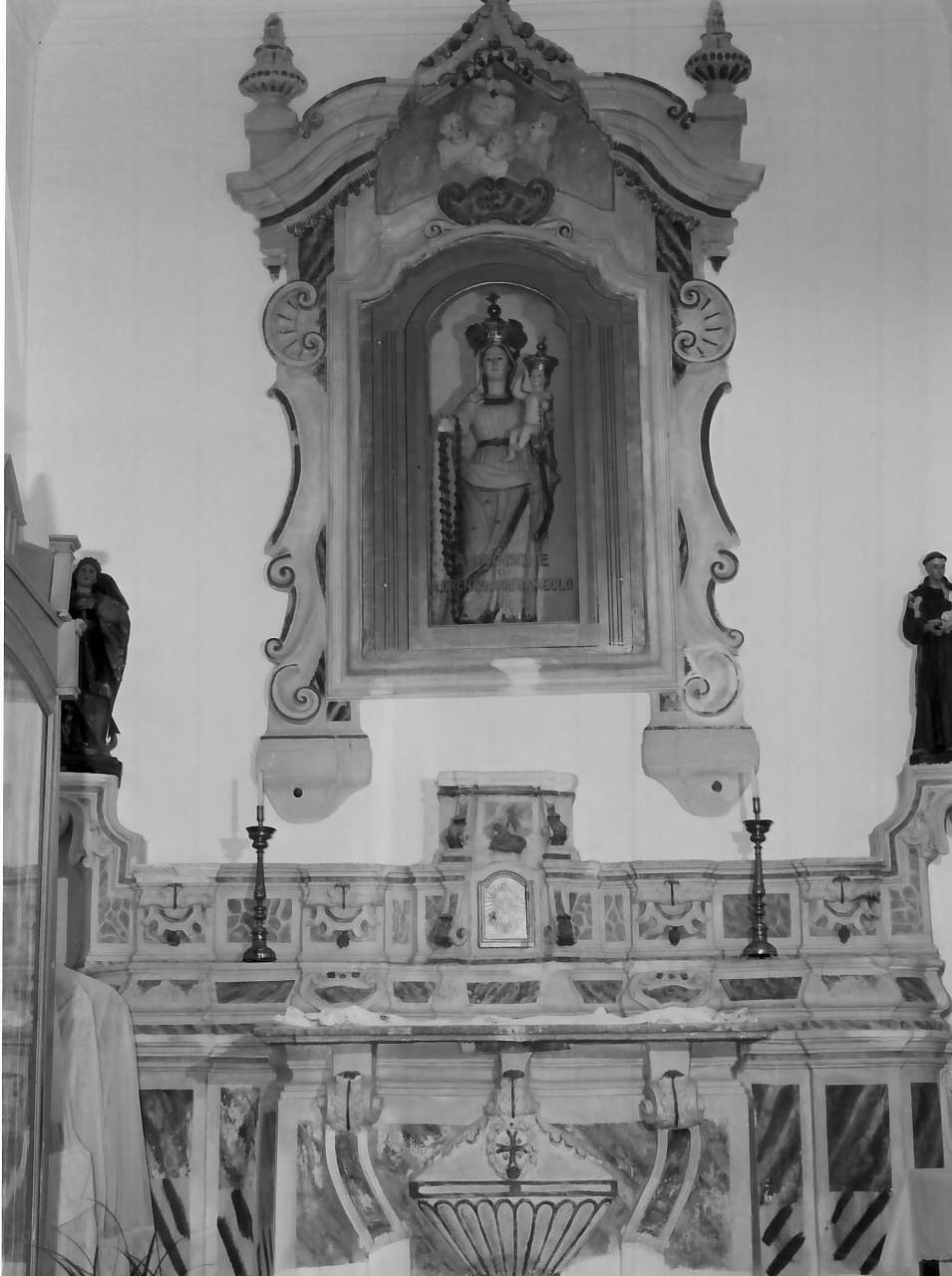 altare, opera isolata - bottega calabrese (sec. XVIII)