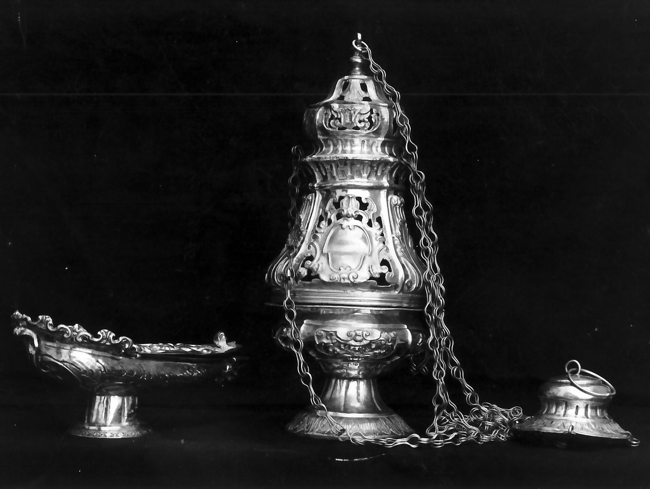 turibolo, opera isolata - bottega Italia meridionale (sec. XIX)