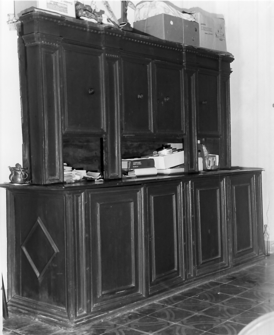 armadio, opera isolata - bottega Italia meridionale (sec. XIX)