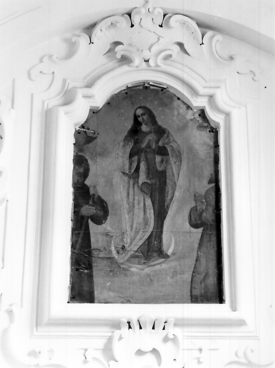 Madonna Immacolata e Santi (dipinto) - ambito Italia meridionale (sec. XIX)