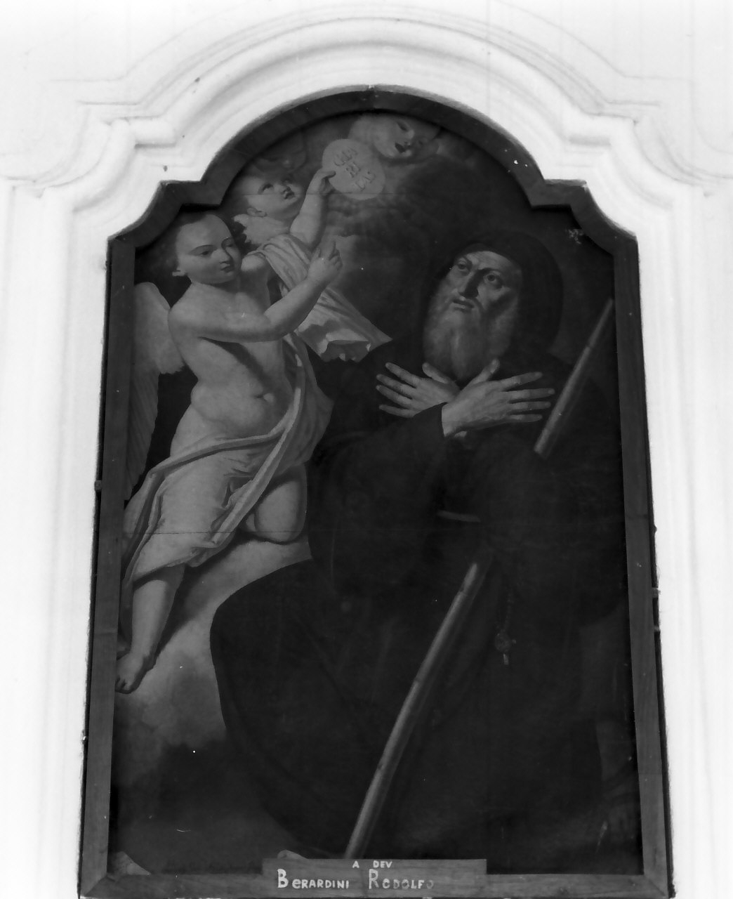 San Francesco di Paola (dipinto) di Majo Raffaele (sec. XIX)