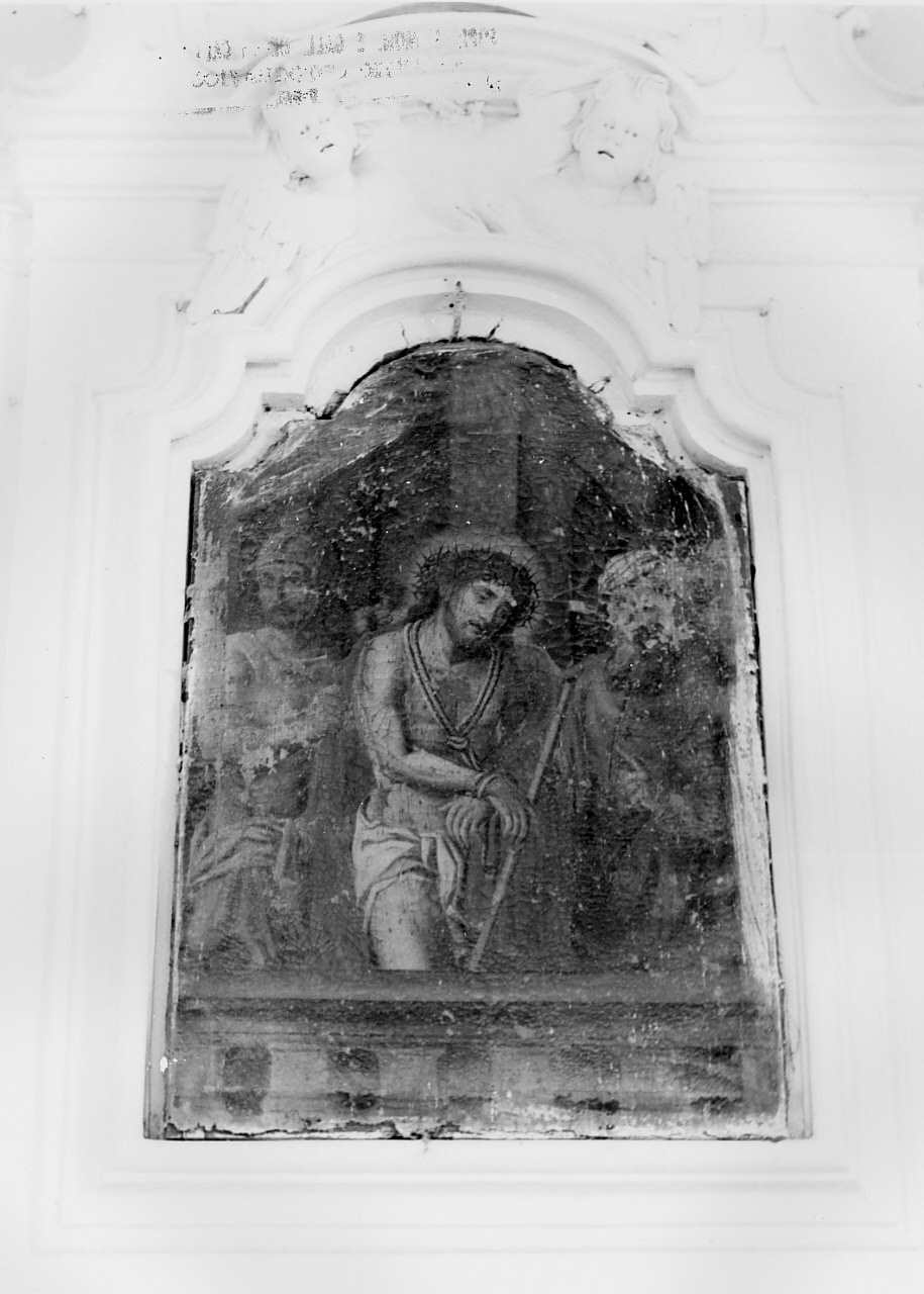 Ecce Homo (dipinto, elemento d'insieme) - ambito calabrese (sec. XIX)