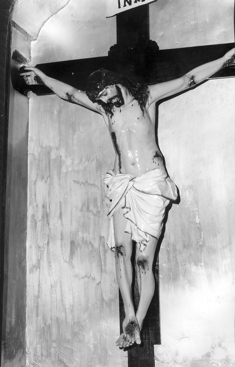 crocifisso, opera isolata - bottega leccese (prima metà sec. XX)