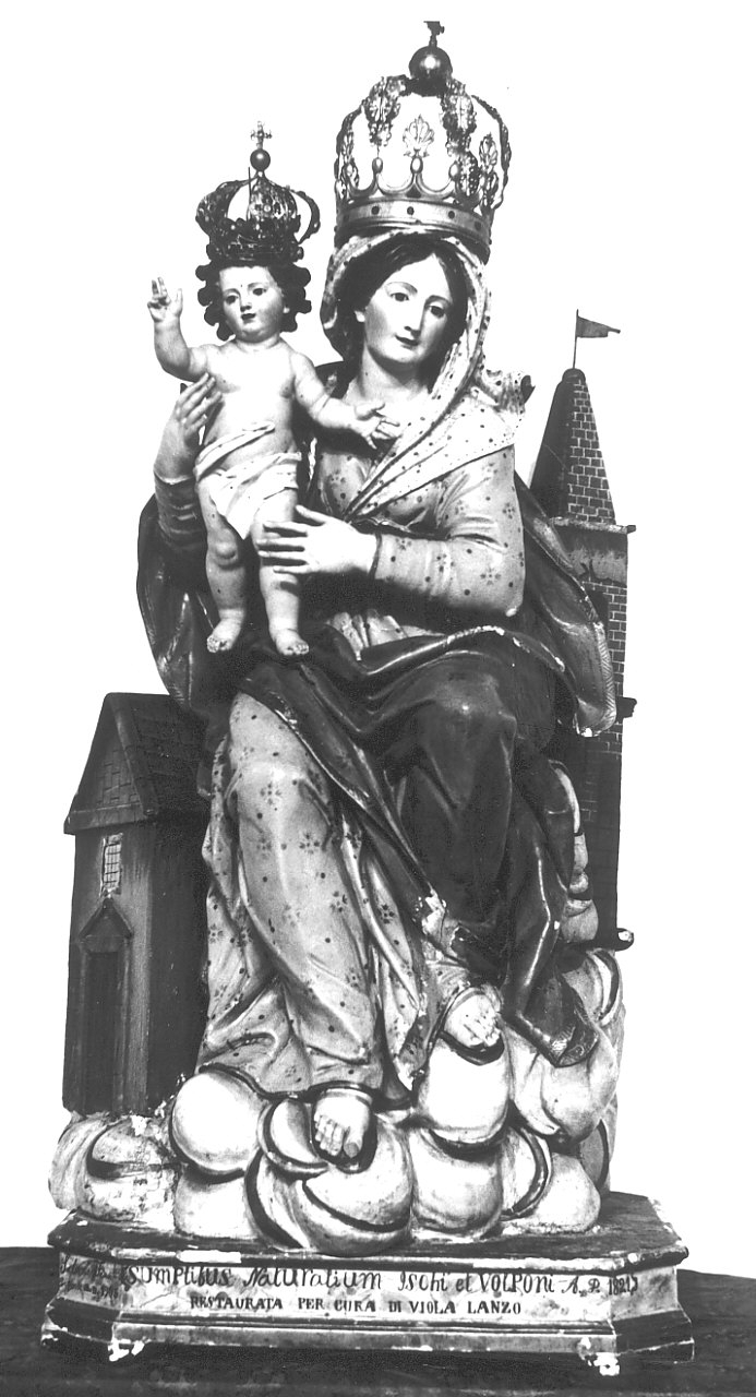 Madonna di Loreto (gruppo scultoreo, opera isolata) di Volponi (sec. XIX)