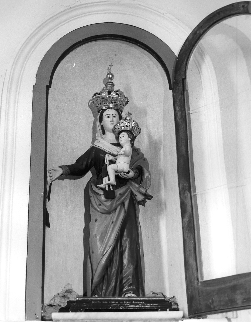 Madonna del Carmelo (statua) - bottega calabrese (sec. XIX)