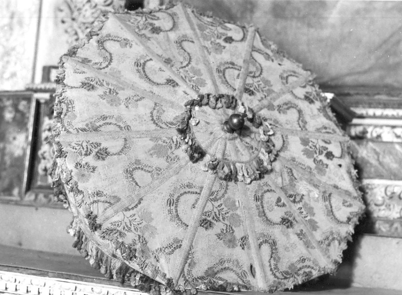 ombrellino processionale, opera isolata - manifattura Italia meridionale (fine/inizio secc. XIX/ XX)