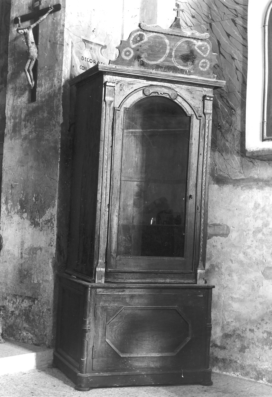 confessionale, opera isolata - bottega calabrese (fine/inizio secc. XIX/ XX)