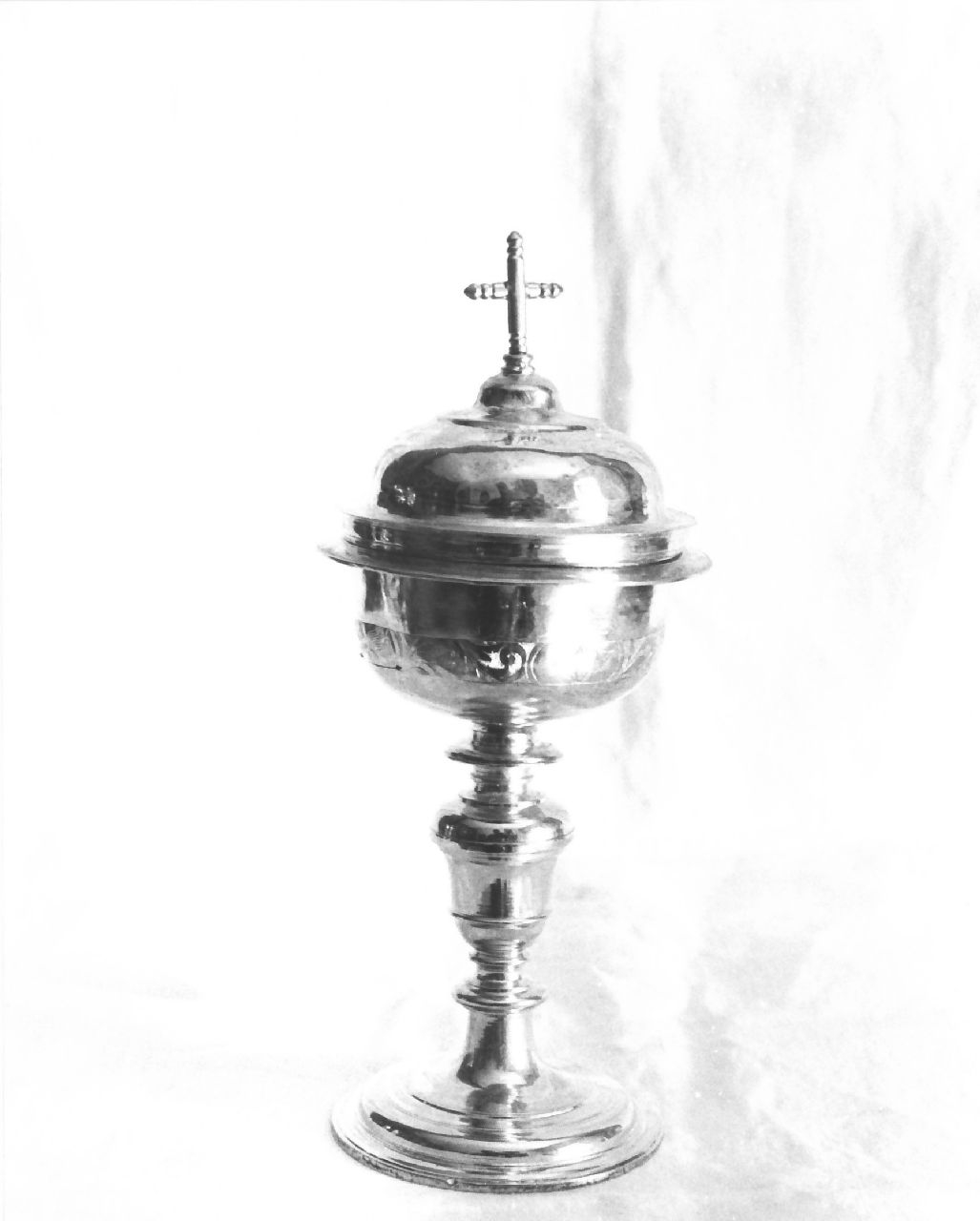 pisside da viatico - bottega napoletana (prima metà sec. XIX)