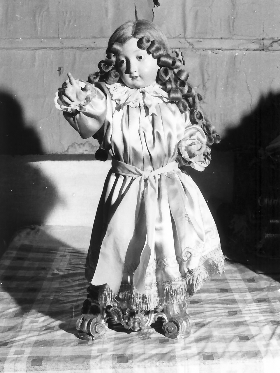 Gesù Bambino (statuetta) - bottega napoletana (prima metà sec. XIX)