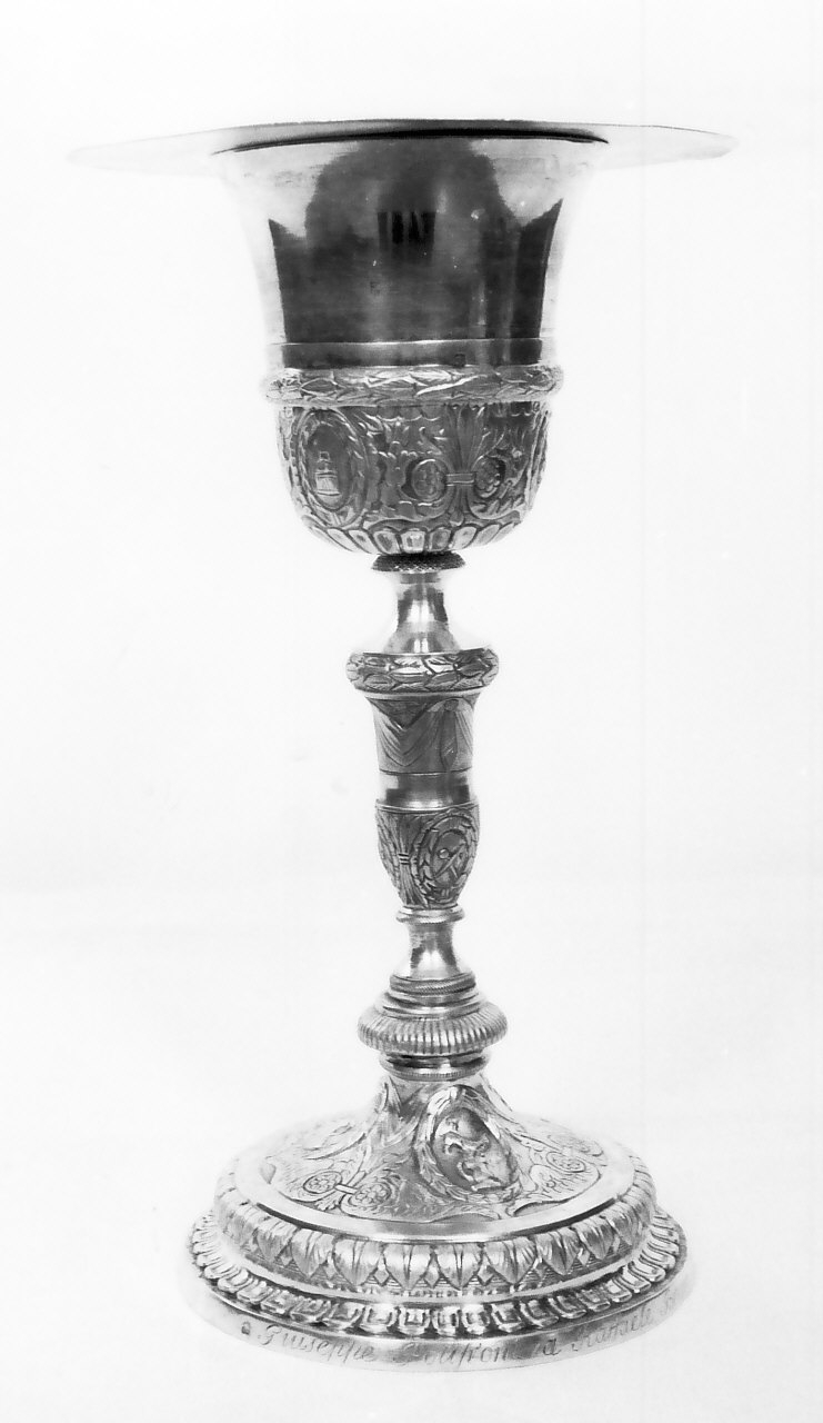 calice - bottega napoletana (prima metà sec. XIX)