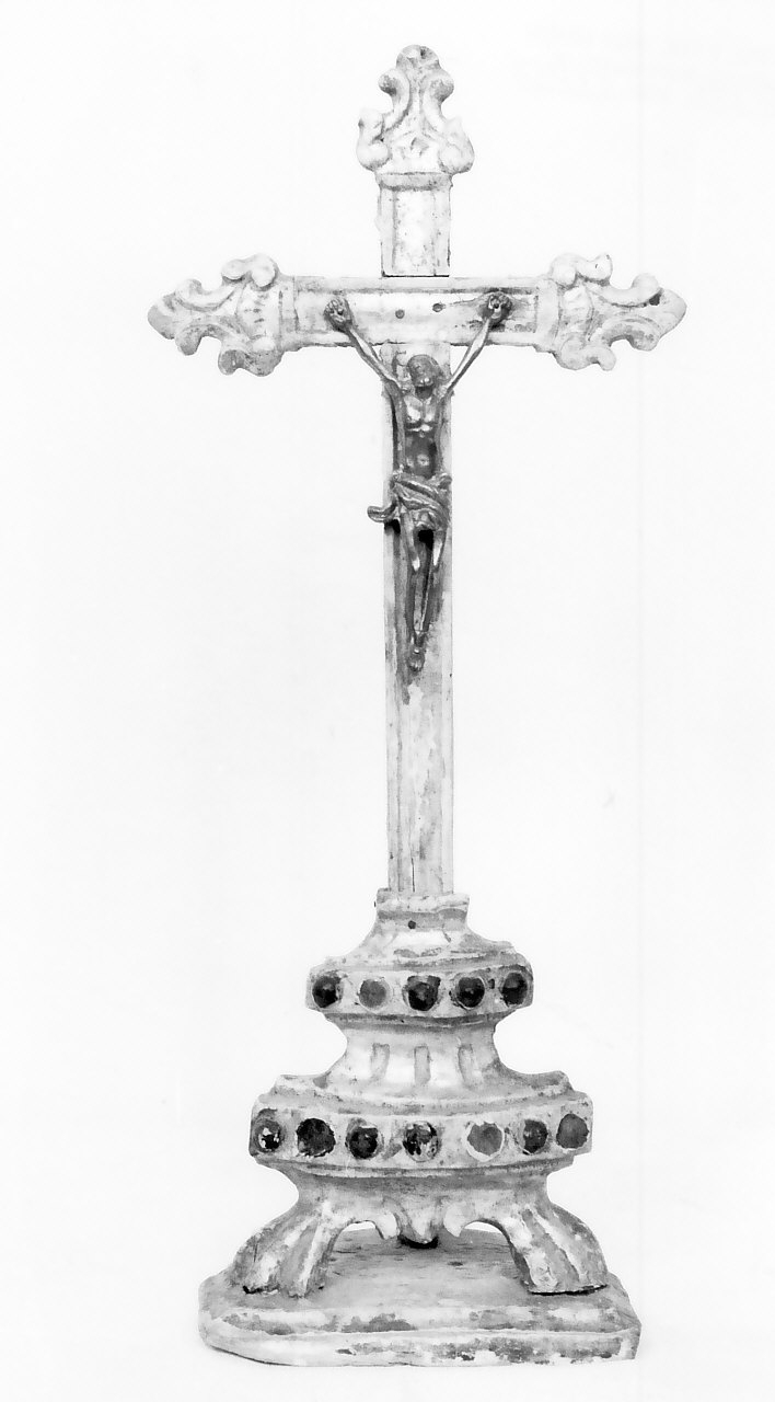 croce d'altare - bottega napoletana (fine/inizio secc. XVIII/ XIX)