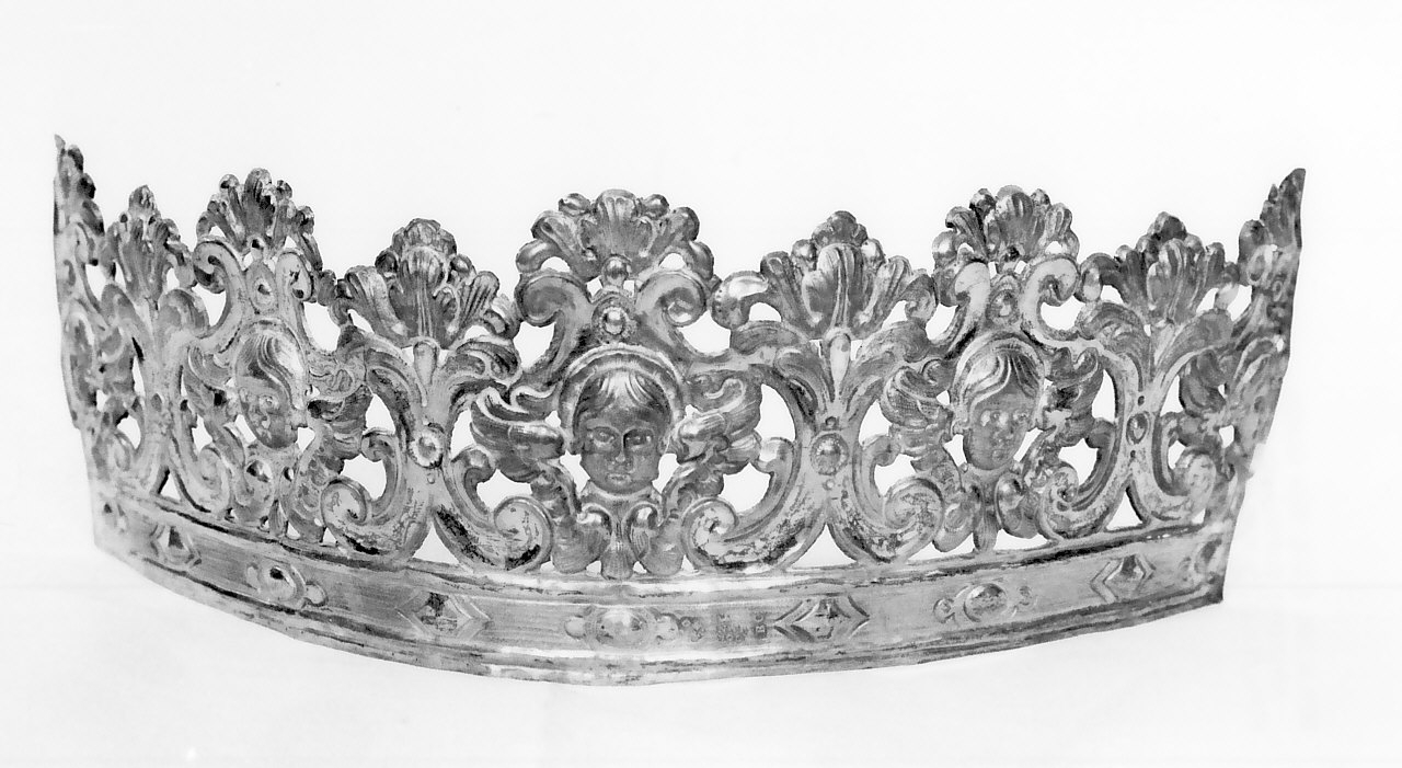 corona di immagine sacra - bottega napoletana (sec. XVIII)