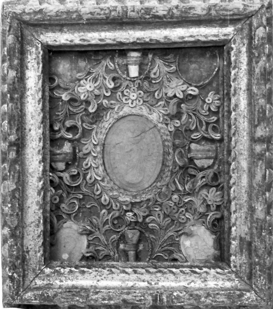 reliquiario - bottega Italia meridionale (sec. XVIII)