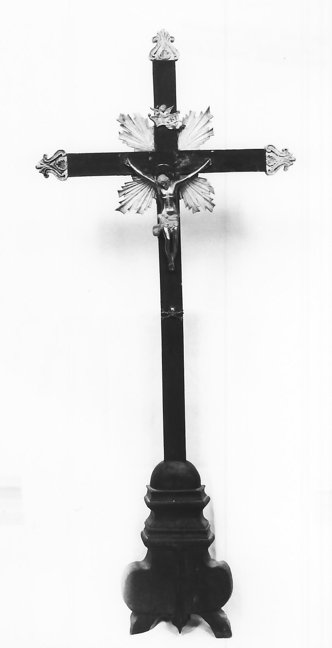 croce d'altare - bottega Italia meridionale (fine/inizio secc. XVIII/ XIX)