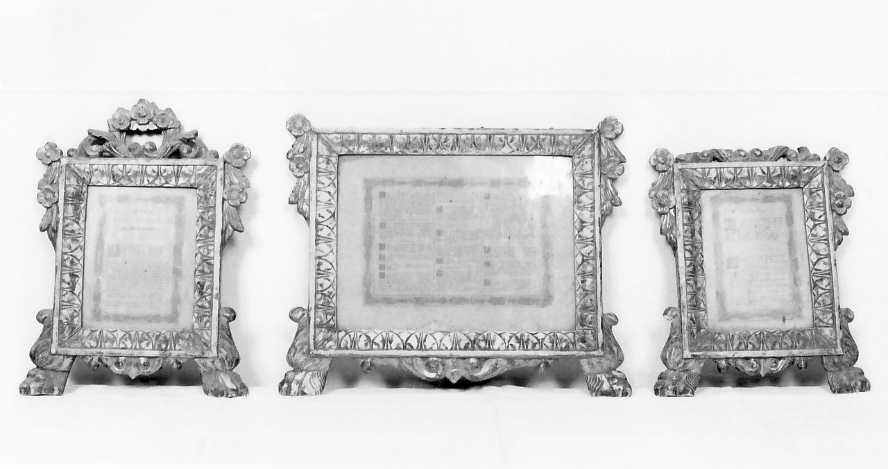 cartagloria, serie - bottega napoletana (inizio sec. XIX)