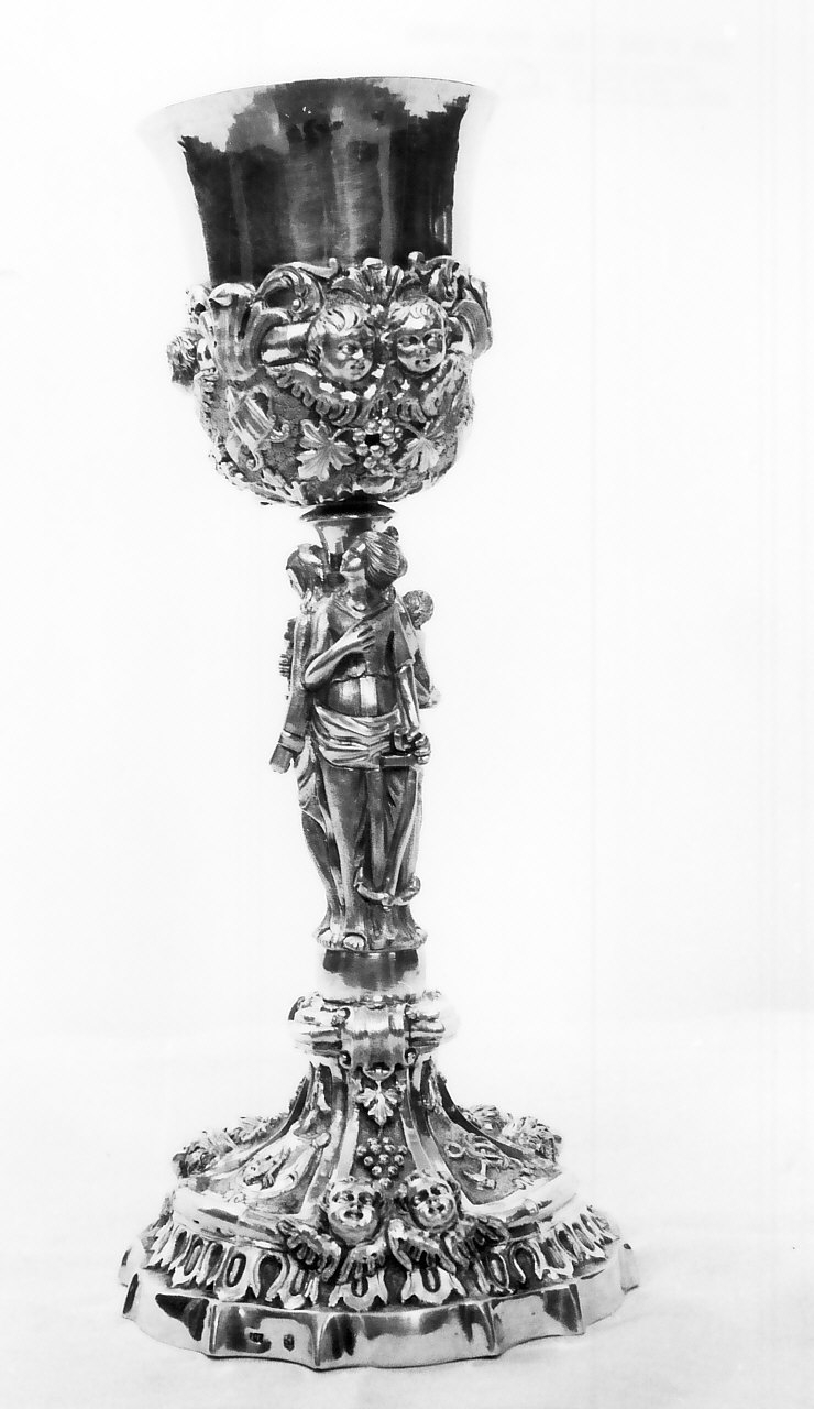 calice - bottega napoletana (sec. XIX)