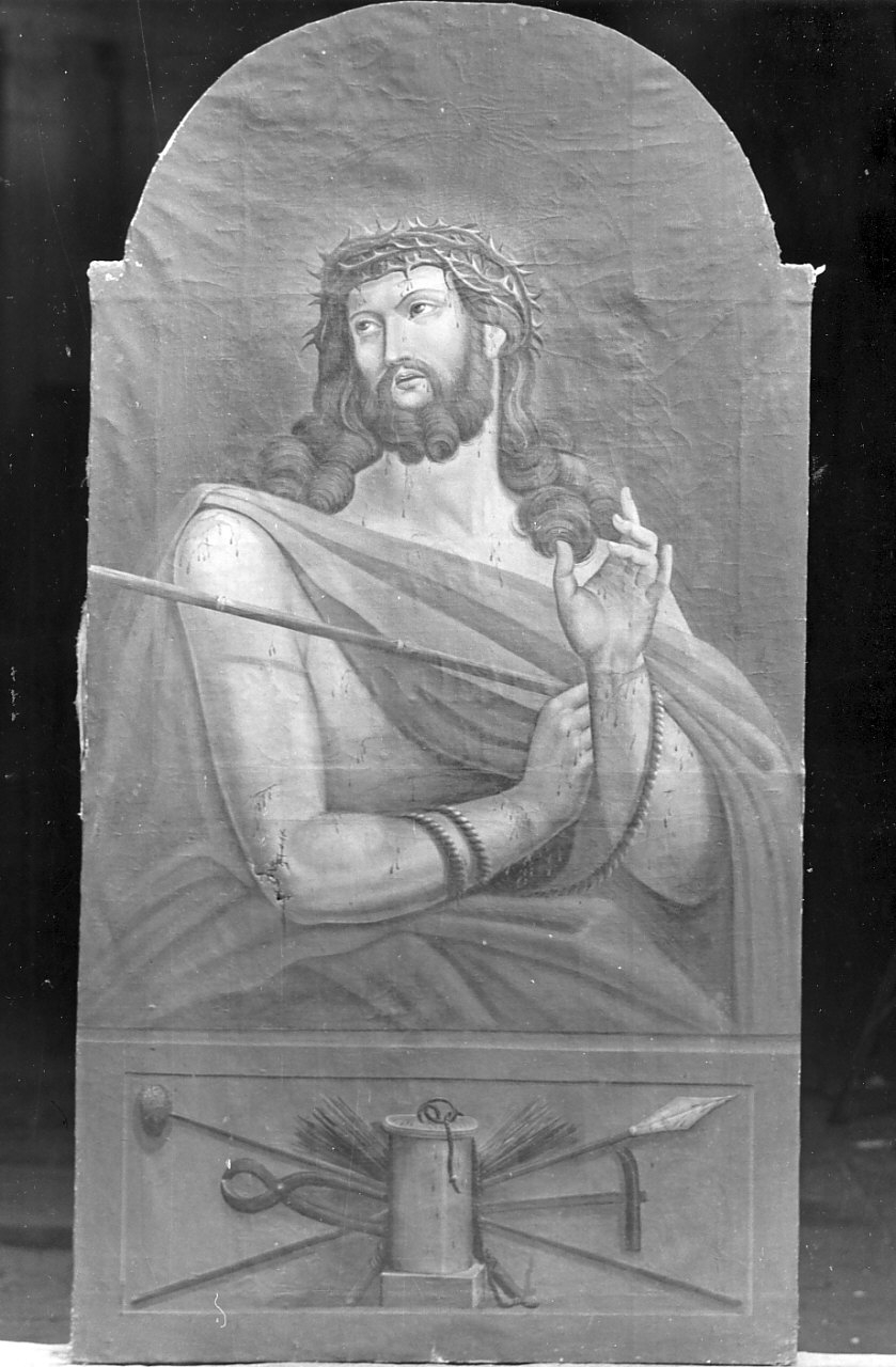 Ecce Homo (dipinto) di Carratelli Pasquale (sec. XIX)