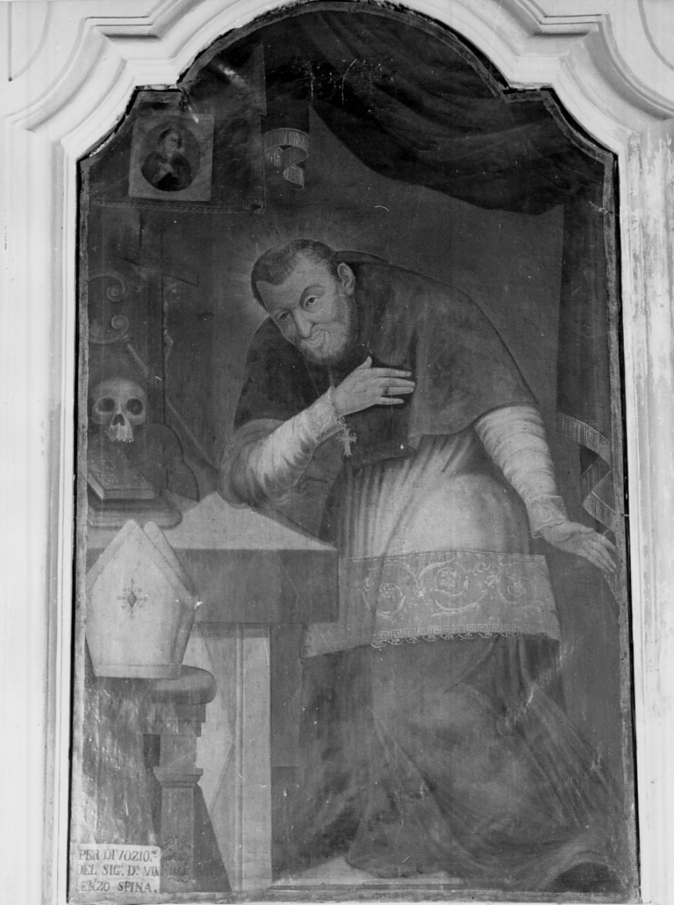 Sant'Alfonso (dipinto) di Carratelli Pasquale (sec. XIX)