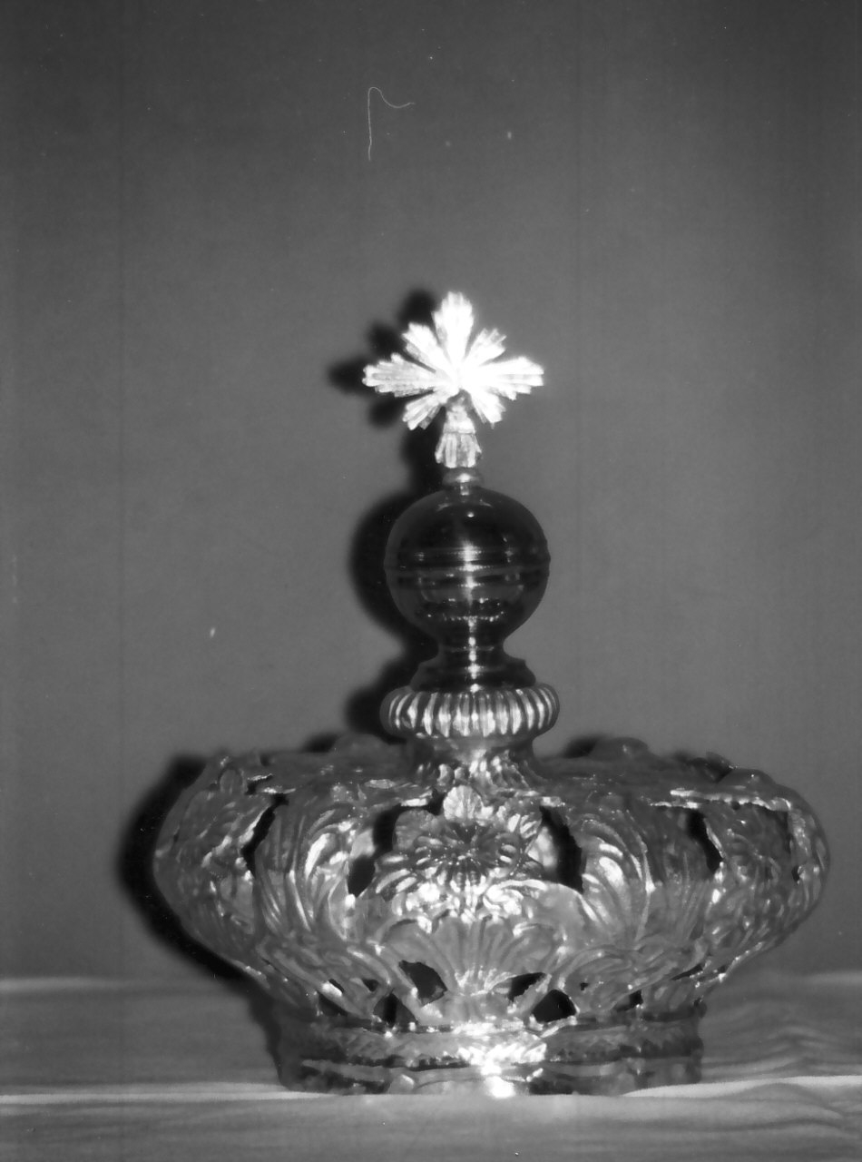 corona da statua, serie - bottega Italia meridionale (primo quarto sec. XIX)