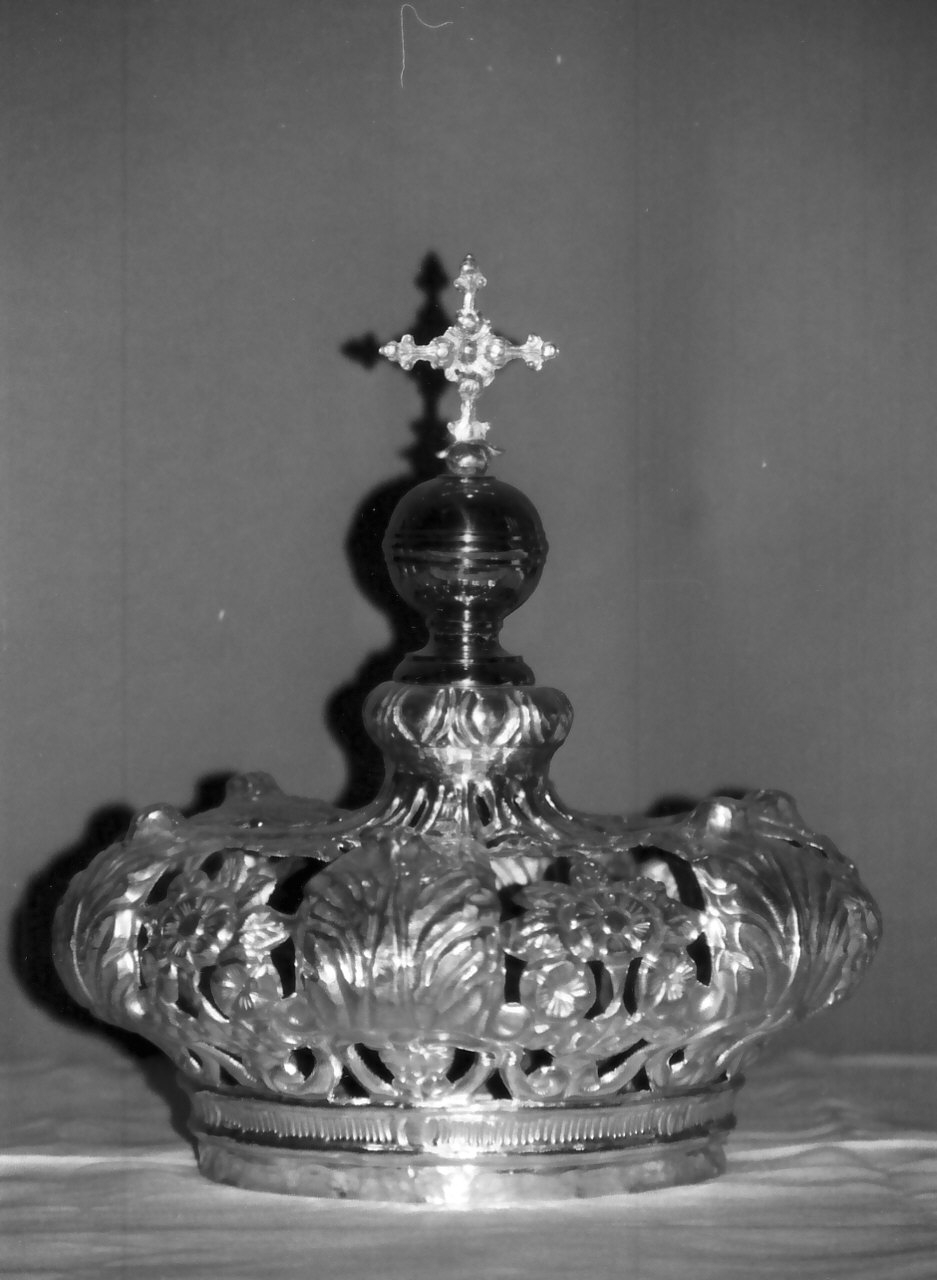 corona di immagine sacra, serie - bottega Italia meridionale (seconda metà sec. XVIII)