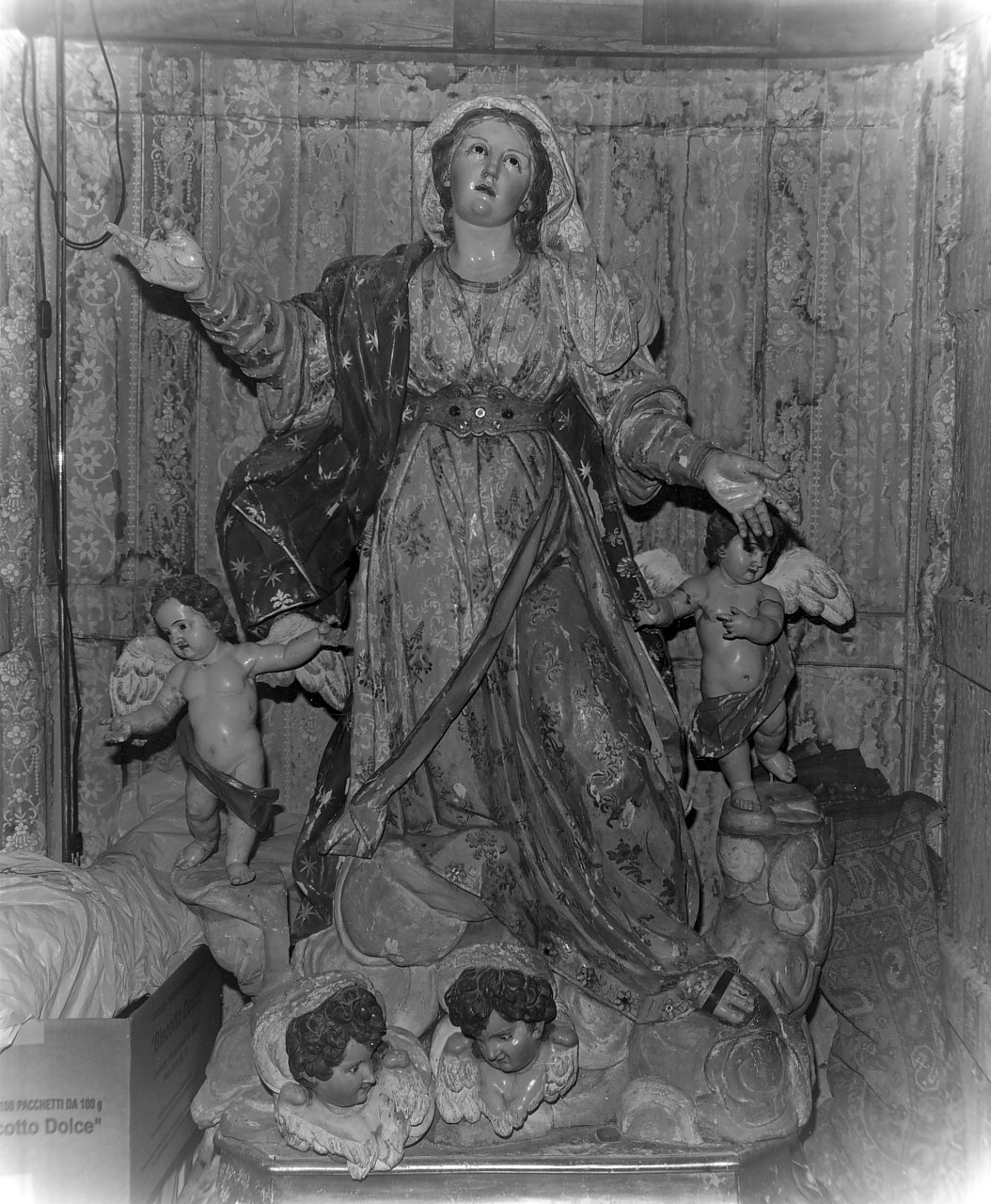 Madonna Assunta (statua) - bottega Italia meridionale (seconda metà sec. XVIII)