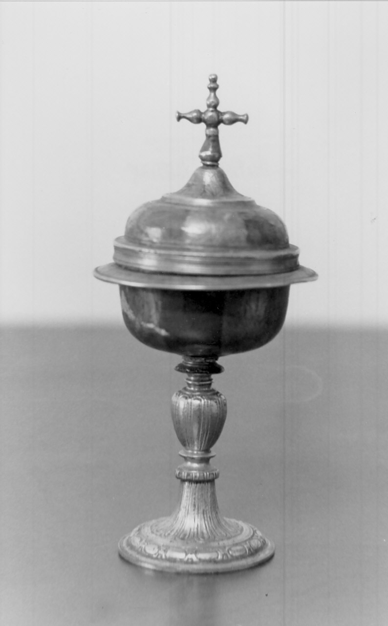 pisside, opera isolata - bottega napoletana (inizio sec. XIX)