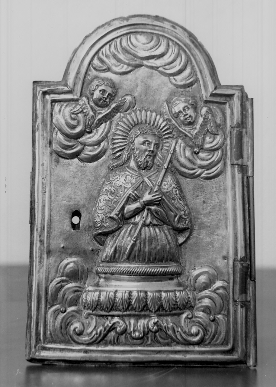 sportello di tabernacolo - bottega Italia meridionale (seconda metà sec. XIX)