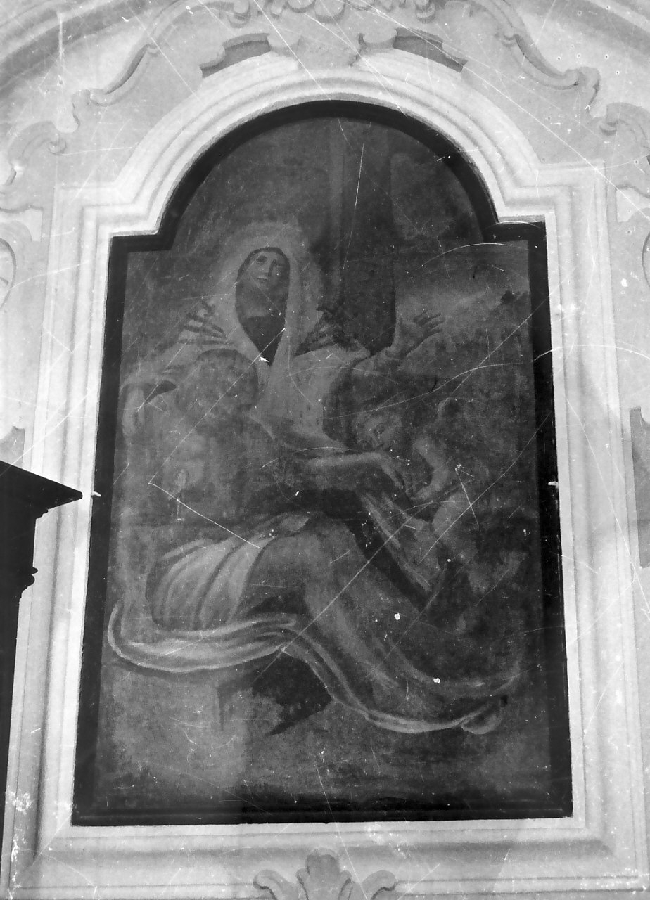 compianto sul Cristo morto (dipinto) - ambito calabrese (sec. XIX)