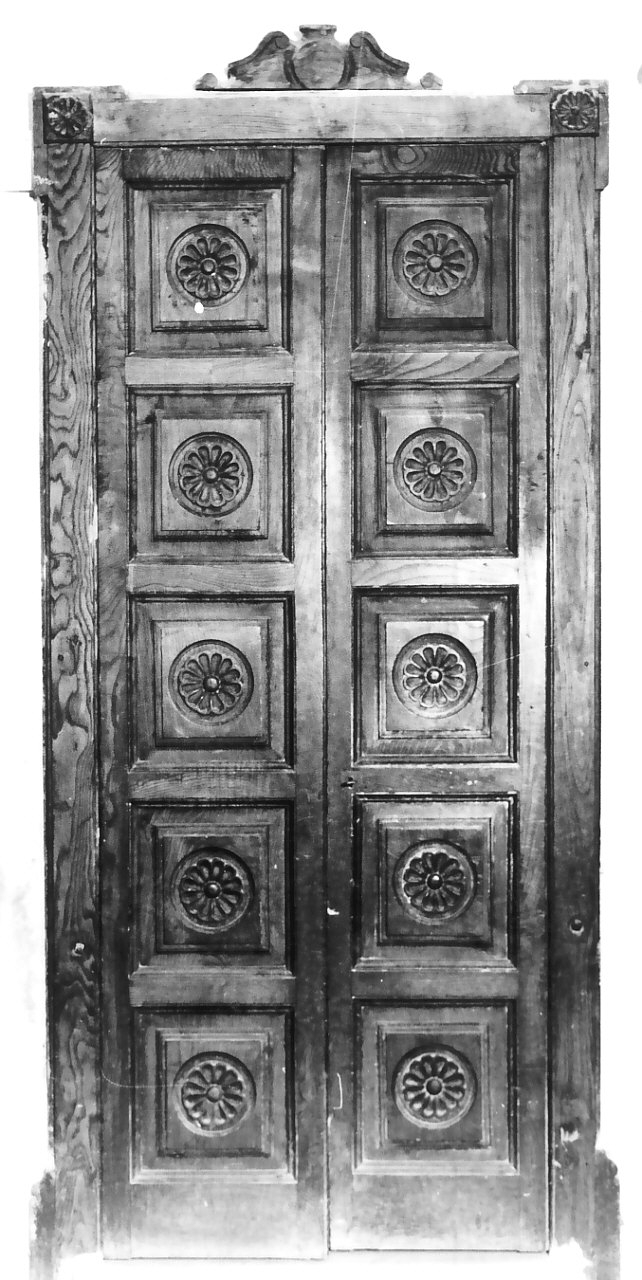 porta, opera isolata - bottega calabrese (sec. XX)
