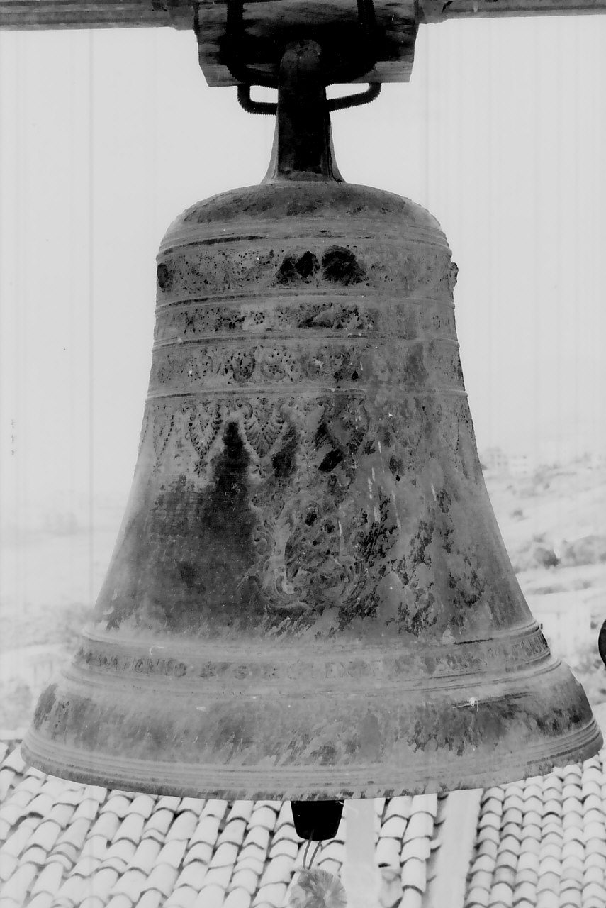 campana, opera isolata - bottega Italia meridionale (sec. XIX)