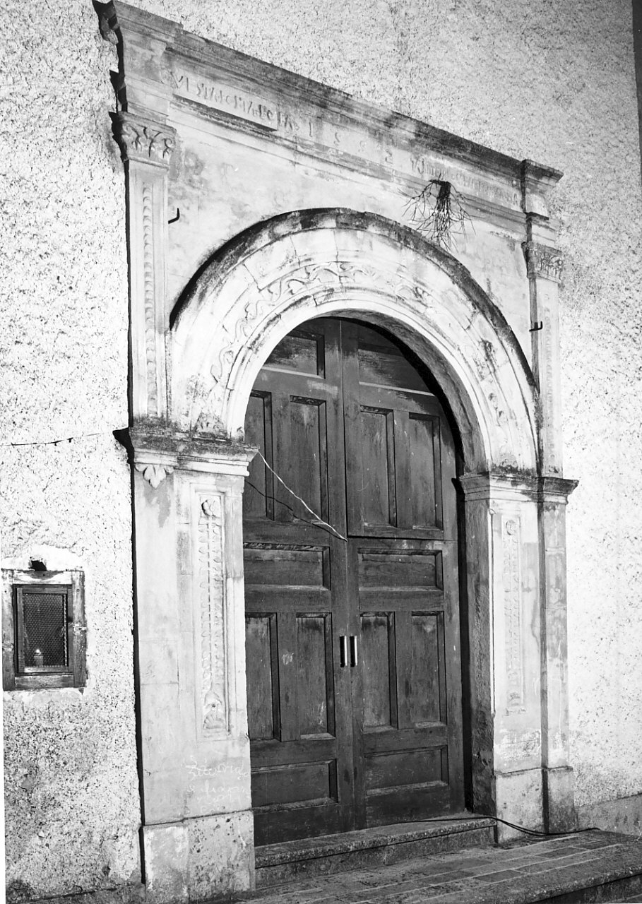 portale, opera isolata - bottega calabrese (sec. XVI)