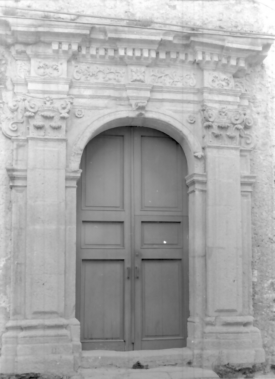 portale, opera isolata - bottega calabrese (sec. XVII)