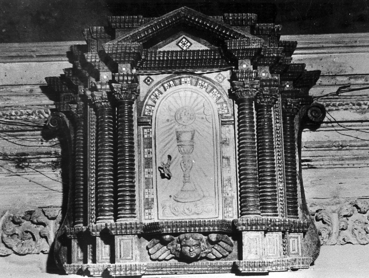 tabernacolo - bottega Italia meridionale (prima metà sec. XVIII)