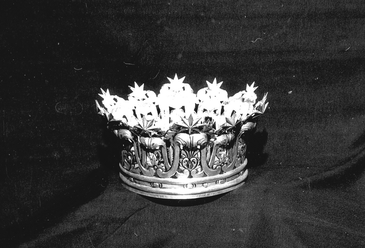 corona da statua - bottega napoletana (sec. XIX)